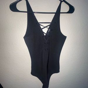 Express crisscross bodysuit